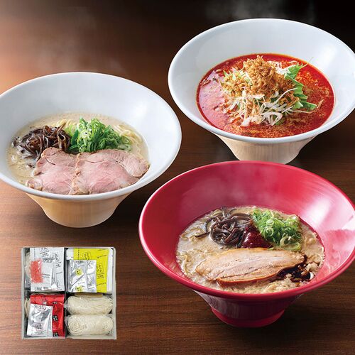 【送料無料】一風堂博多絹ごしラーメンセットC