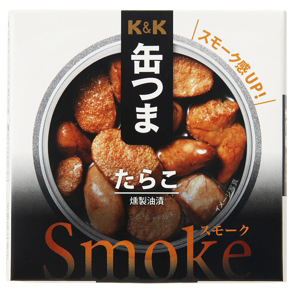 K&K 缶つまSmoke たらこ 50g x6