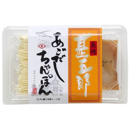 長崎 甚五郎 あごだしちゃんぽん A (麺 90g×2、スープ 40g×2)×6