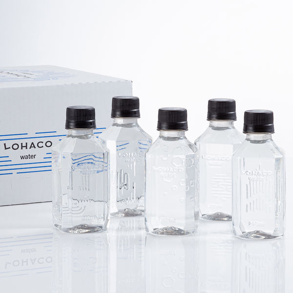 【水・ミネラルウォーター】LOHACO Water 210ml 1箱（20本入）ラベルレス オリジナル